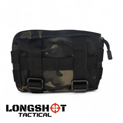 Outdoor EDC Toolkit Molle Pouch - Waist Bag - Black Camo