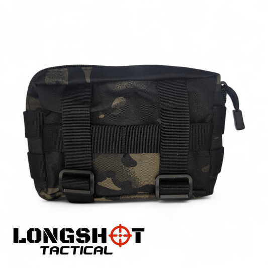 Outdoor EDC Toolkit Molle Pouch - Waist Bag - Black Camo