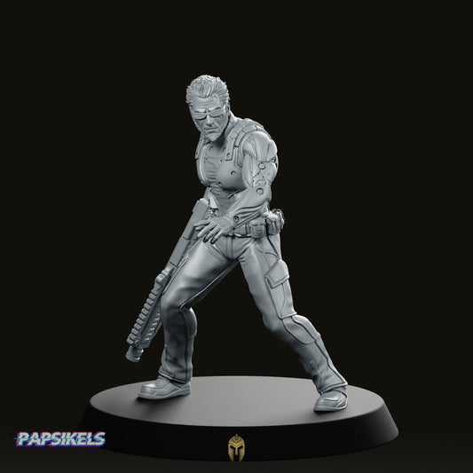 Papz Industries Cybernetic Chief Security 2 Miniature