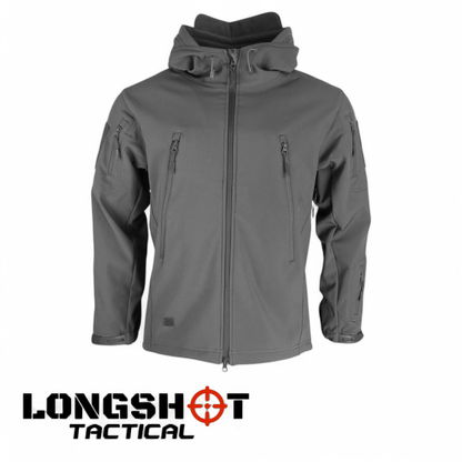 Patriot Tactical Soft Shell Jacket – Gunmetal Grey - Size Small