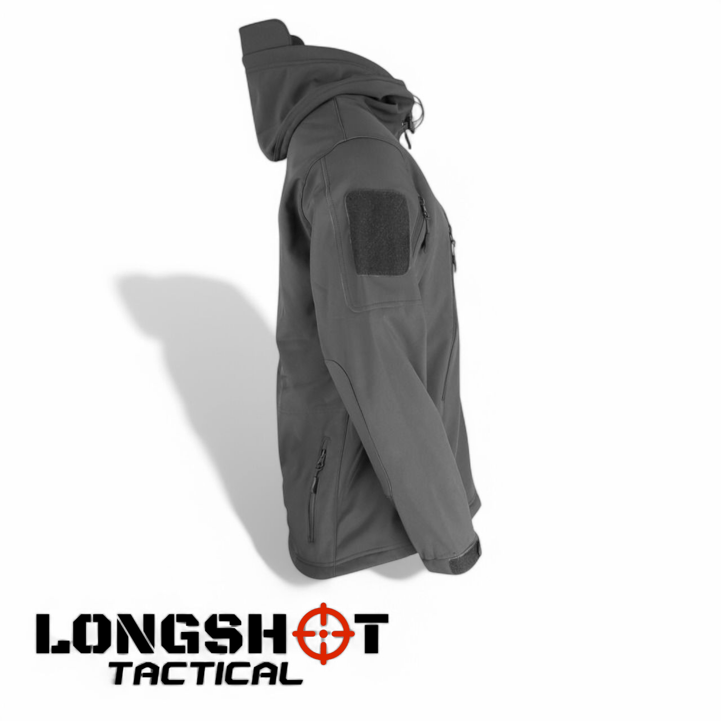 Patriot Tactical Soft Shell Jacket – Gunmetal Grey - Size Small