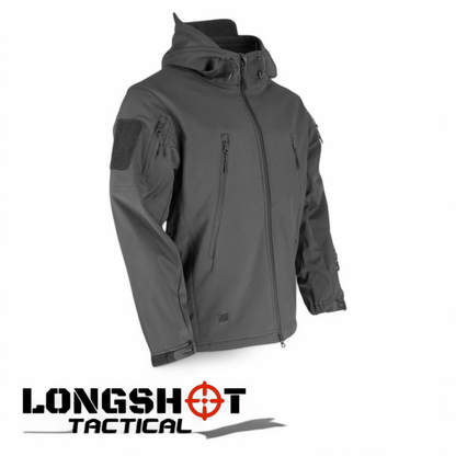 Patriot Tactical Soft Shell Jacket – Gunmetal Grey - Size Small