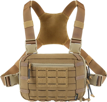 Votagoo Tactical Chest Pack EDC Chest Bag 2L Utility Molle Chest Rig Pouch-5