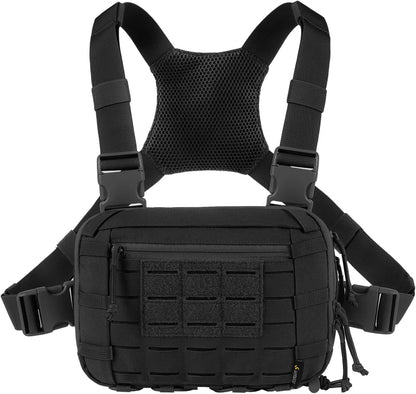 Votagoo Tactical Chest Pack EDC Chest Bag 2L Utility Molle Chest Rig Pouch-6