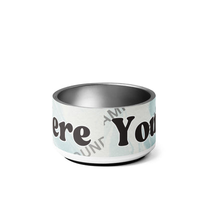 Design Your Own Pet Bowl