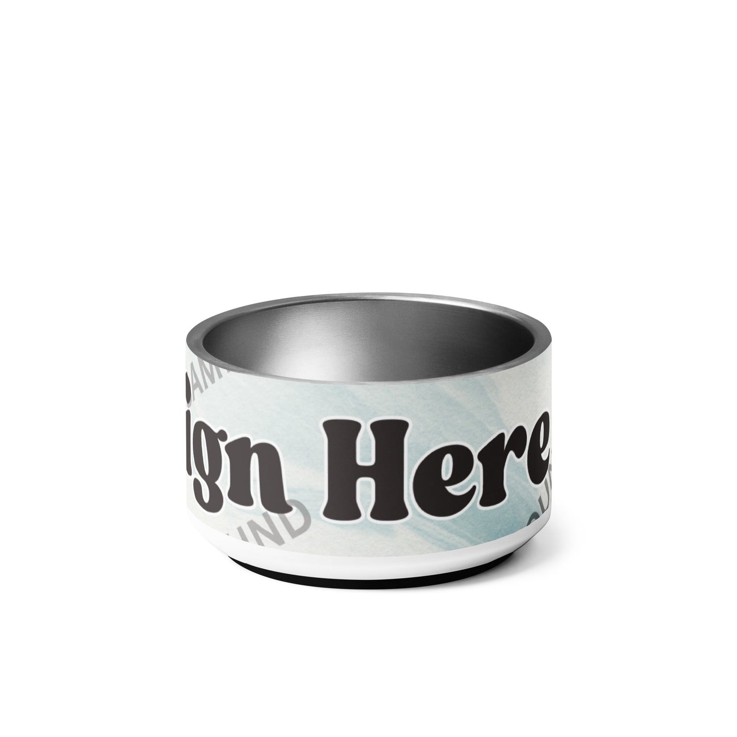 Design Your Own Pet Bowl