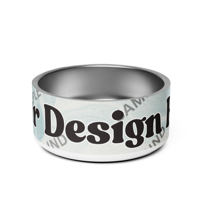 Design Your Own Pet Bowl