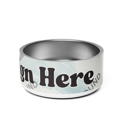 Design Your Own Pet Bowl