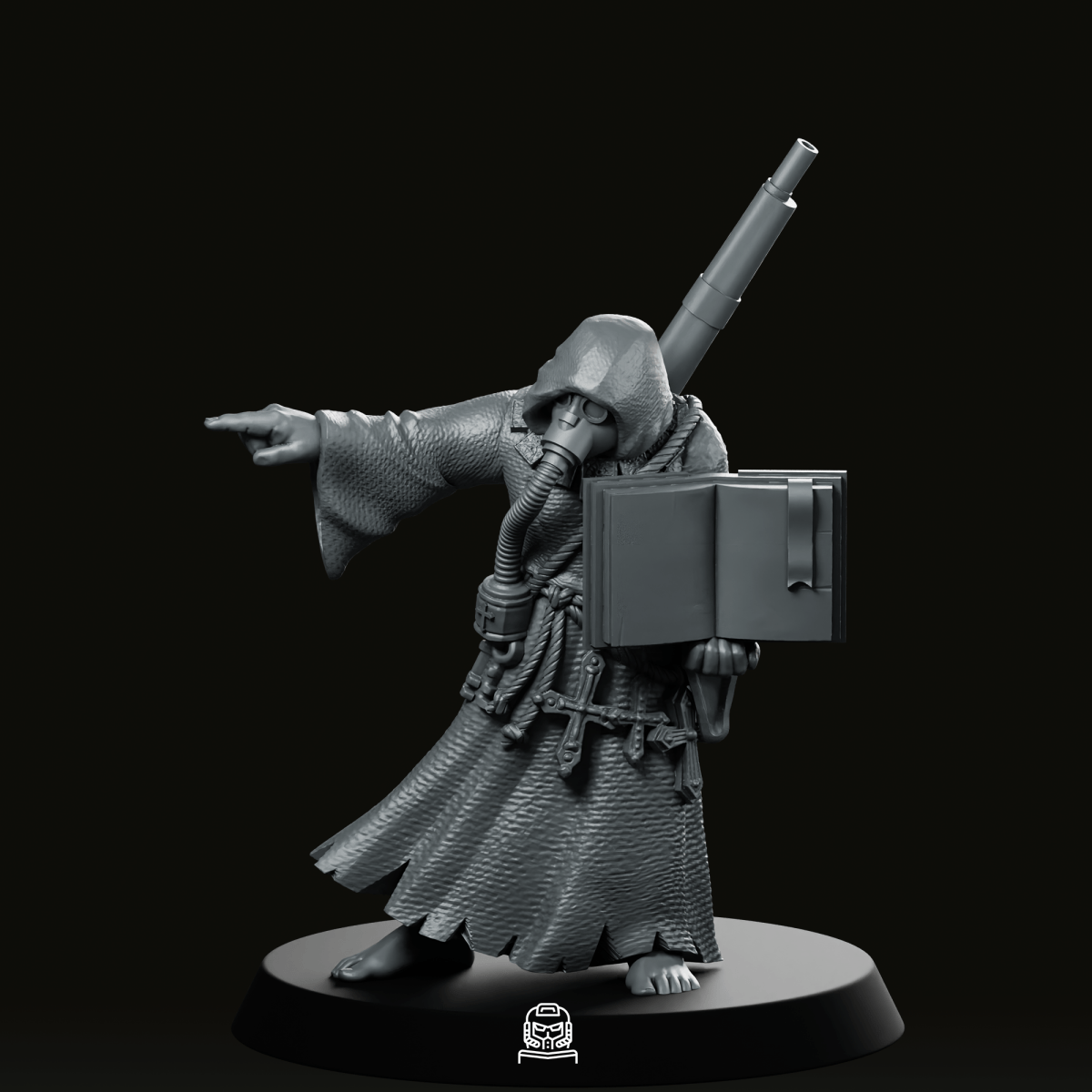 Trench Crusade  Preacher Miniature