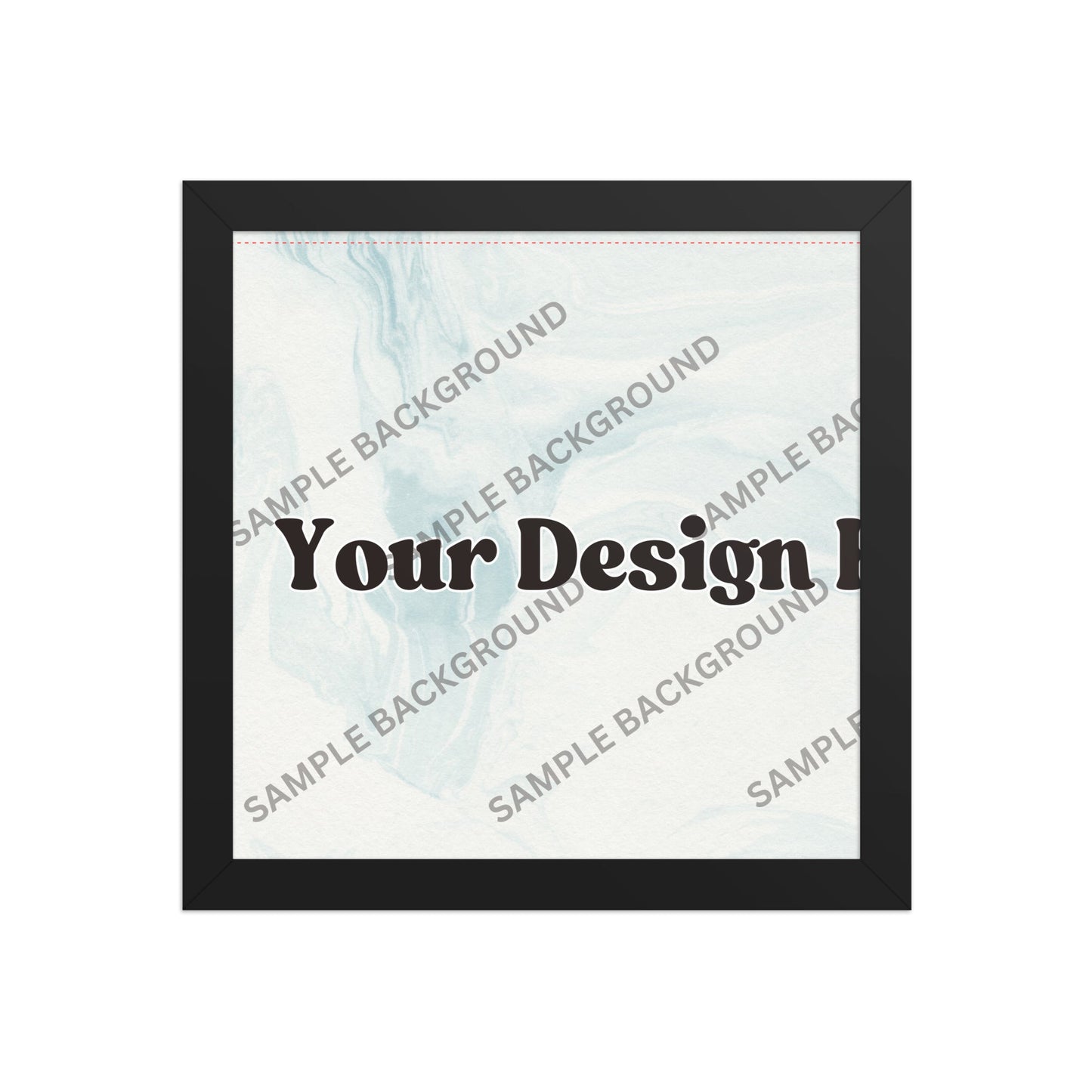 Design Your Own Framed Photo Paper Poster