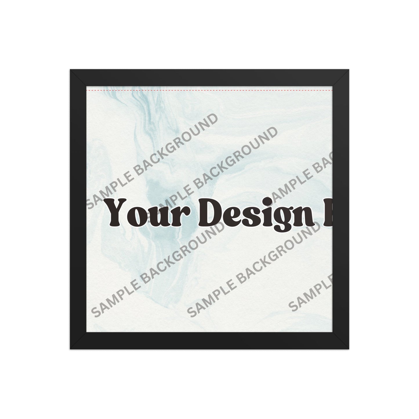 Design Your Own Framed Photo Paper Poster