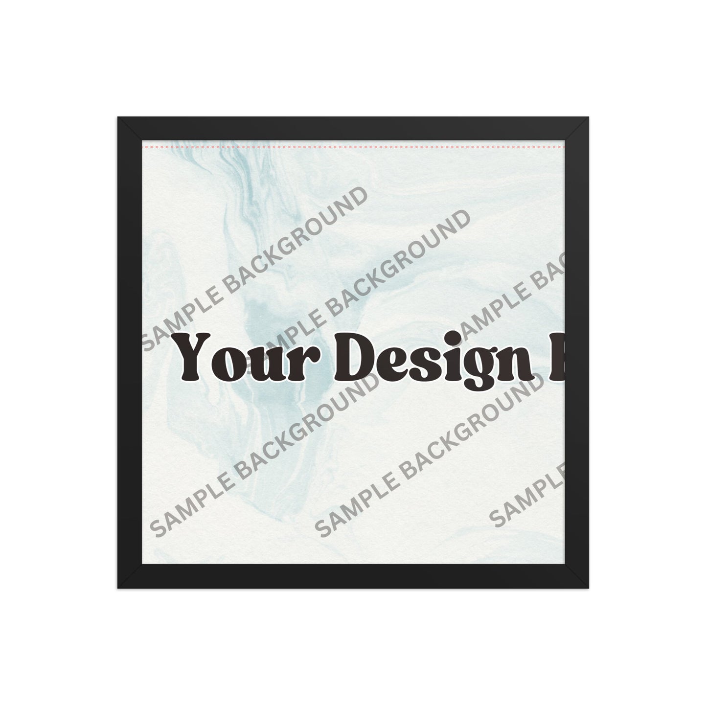 Design Your Own Framed Photo Paper Poster