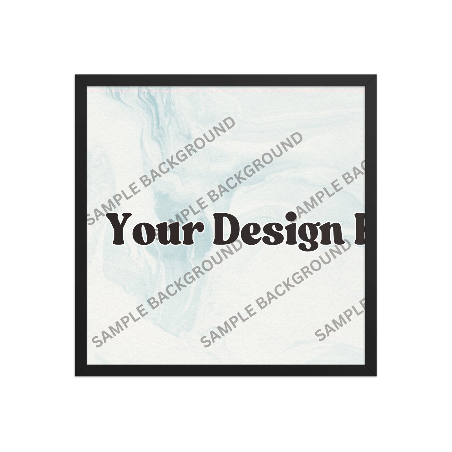 Design Your Own Framed Photo Paper Poster