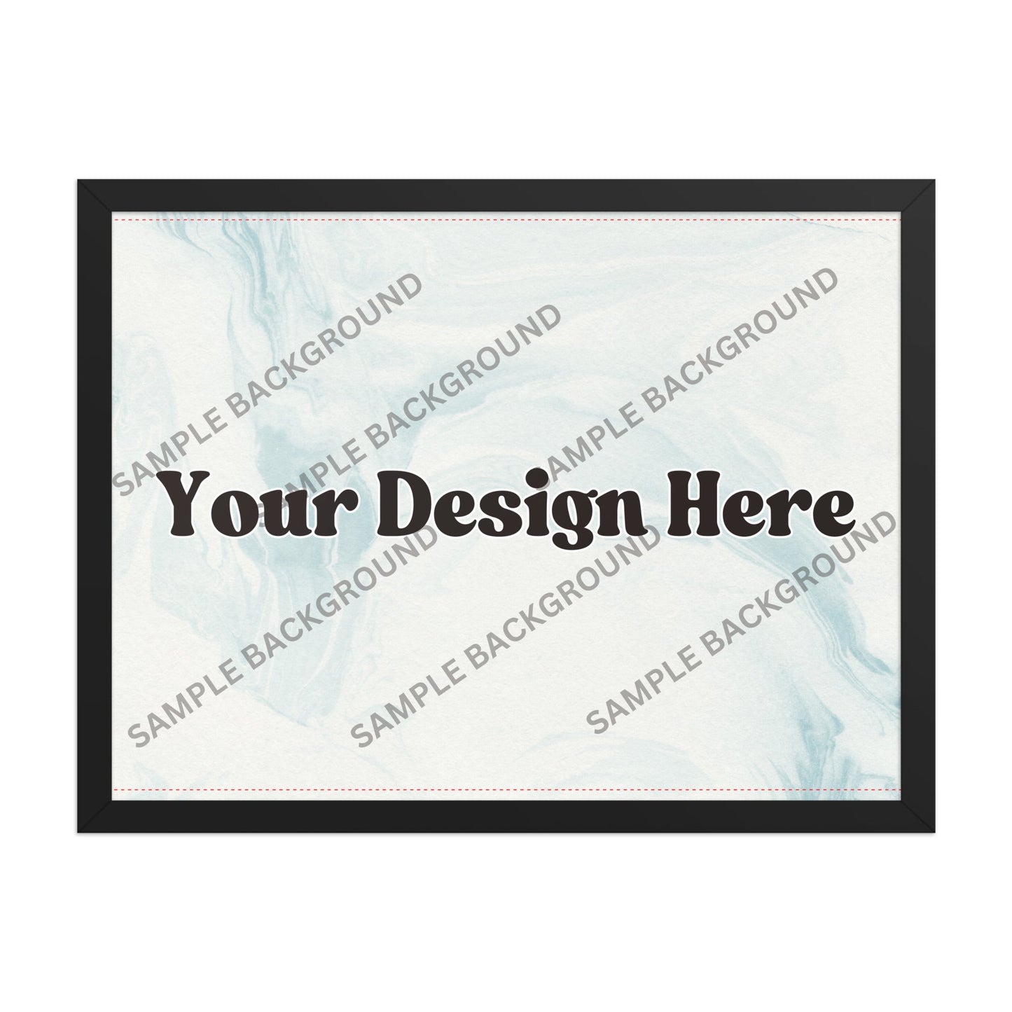 Design Your Own Framed Photo Paper Poster