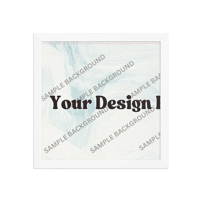 Design Your Own Framed Photo Paper Poster