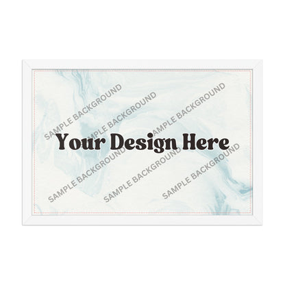 Design Your Own Framed Photo Paper Poster