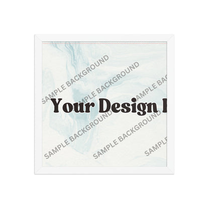 Design Your Own Framed Photo Paper Poster