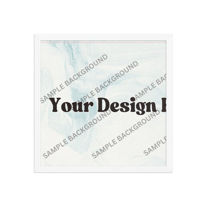 Design Your Own Framed Photo Paper Poster