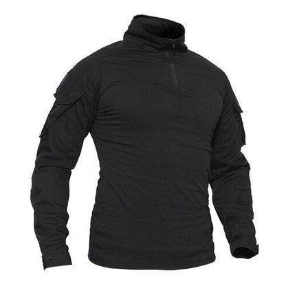Tactical T-shirts Military Clothing Summer Long Sleeve Army Combat T-shirts Camouflage Airsoft tshirts Hunt Fish Tees-6