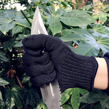 Cut/slash Resistant Safety Gloves with infused Stainless Steel Wire Mesh