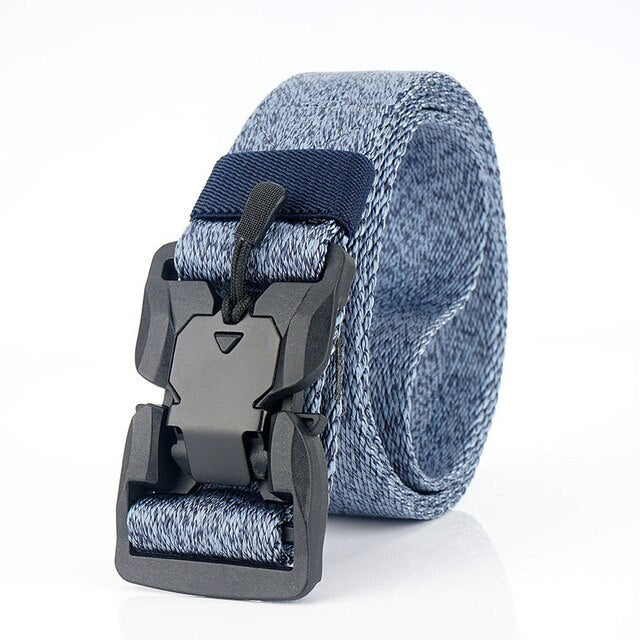 Military Tactical Belt Men Canvas Adjustable Magnetic Head Army Combat Nylon Belts Waistband Heavy Duty Airsoft Gears-5