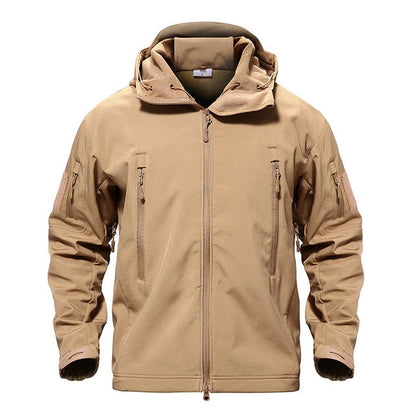 Army Camouflage Airsoft Jacket Men Military Tactical Jacket Winter Waterproof Softshell Jacket Windbreaker Hunt Clothes-10
