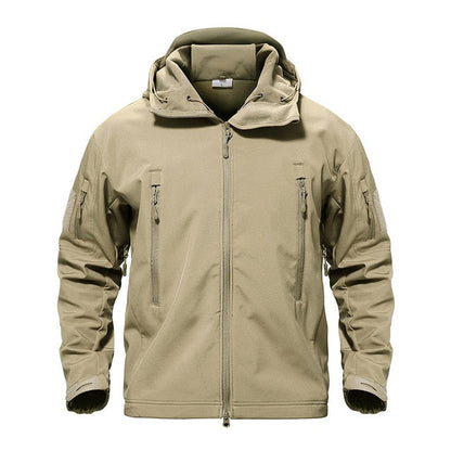 Army Camouflage Airsoft Jacket Men Military Tactical Jacket Winter Waterproof Softshell Jacket Windbreaker Hunt Clothes-3