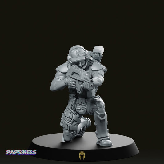 Pvt Chris Lo Miniature