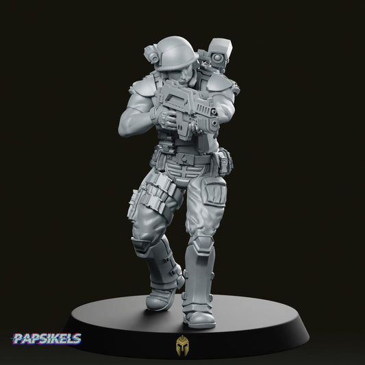 Pvt Dave Olsen Miniature