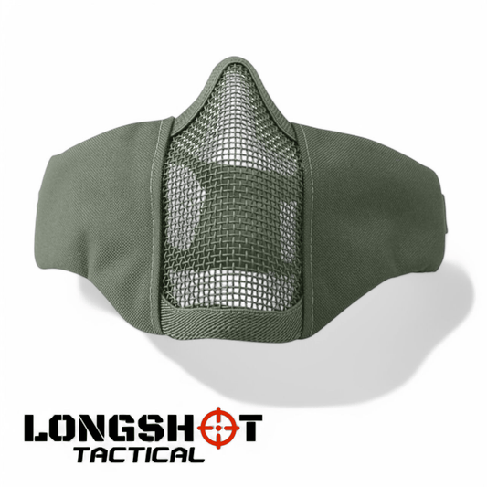 Recon Airsoft Face Mask – Olive Green