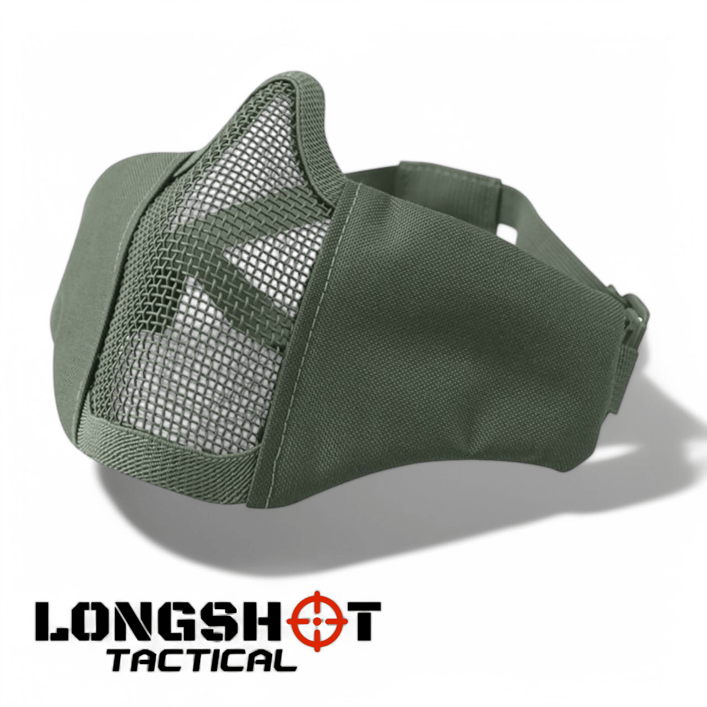 Recon Airsoft Face Mask – Olive Green