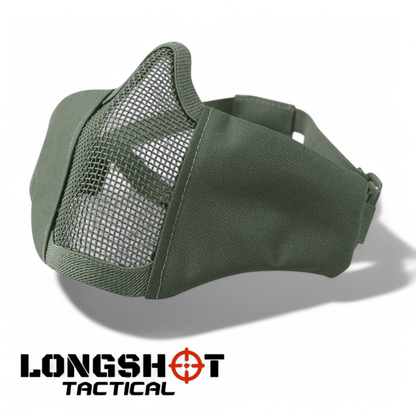 Recon Airsoft Face Mask – Olive Green