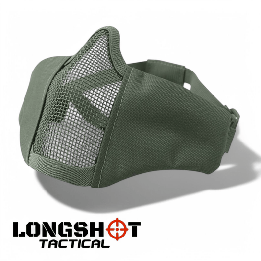 Recon Airsoft Face Mask – Olive Green