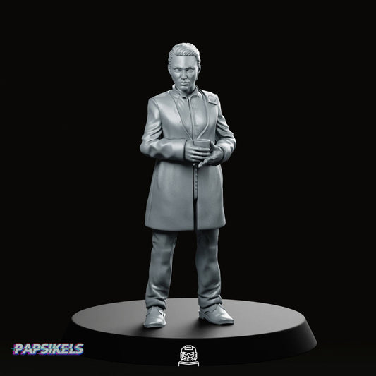 Replicant Retirement Division Lieutenant Miniature
