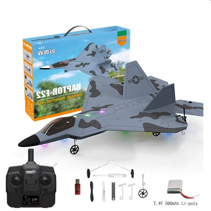 F22 Raptor 2.4G 4CH 3D 6G RC Plane
