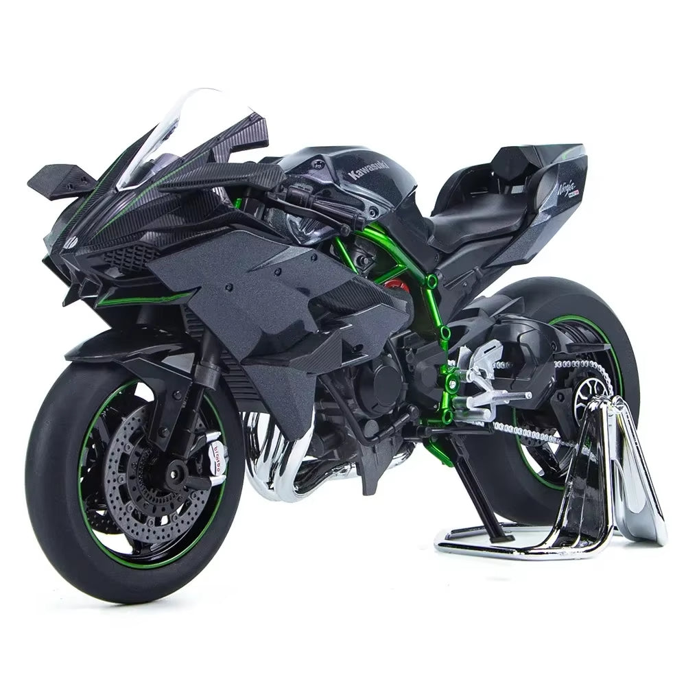 Replica 1:9 Diecast Ninja Motorcycle Model