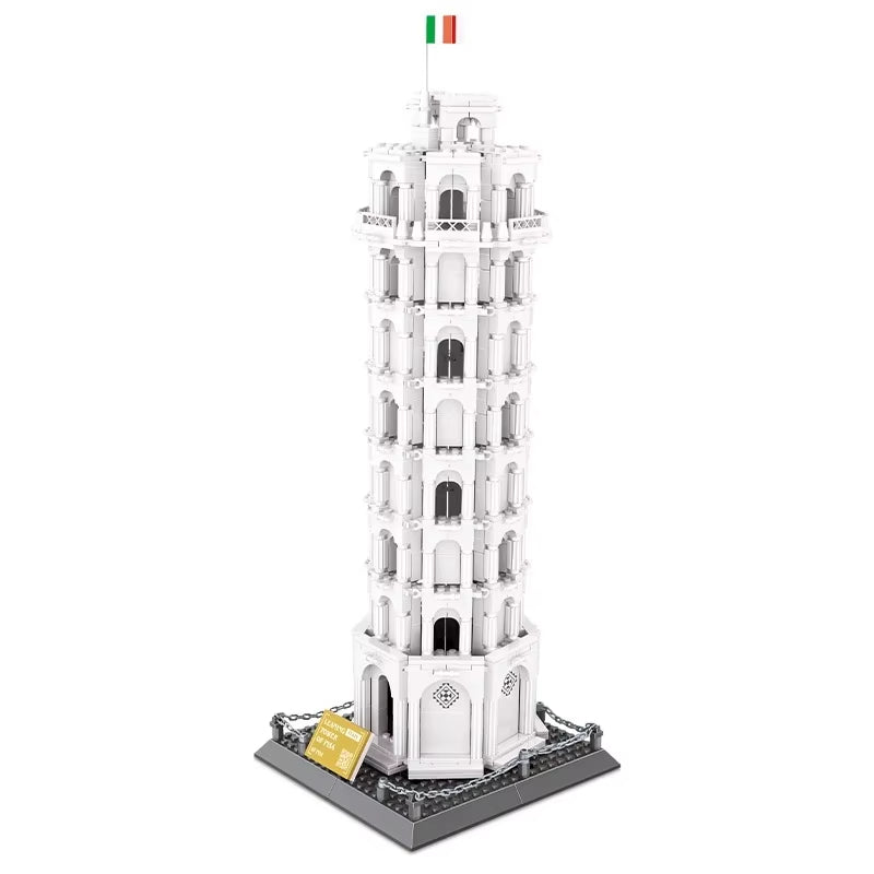 8012 Leaning Tower of Pisa Building Block Set