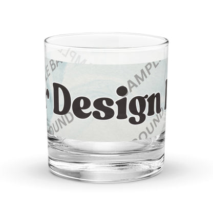 Design Your Own Rocks Glass