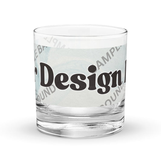 Design Your Own Rocks Glass