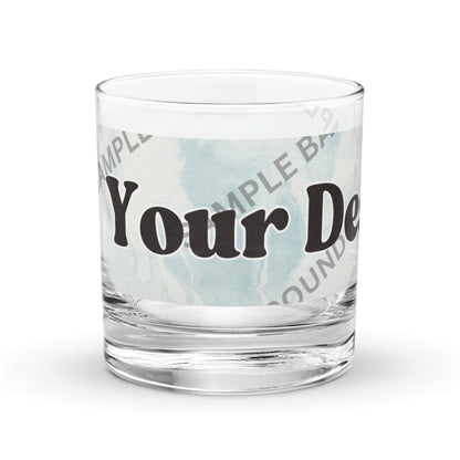 Design Your Own Rocks Glass