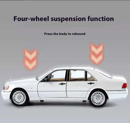 Replica W140 320SEL Classic Diecast Car