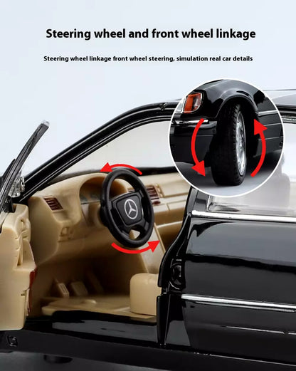 Replica W140 320SEL Classic Diecast Car