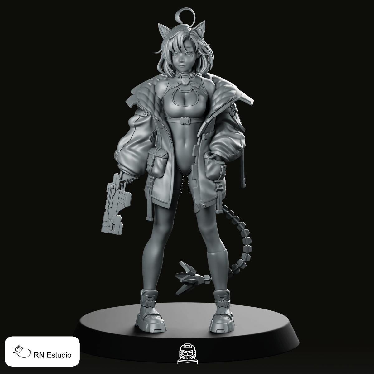 Sable Hare Cyberpunk 2077 Miniature