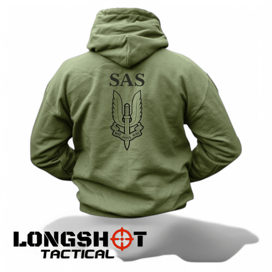 SAS Hoodie – Olive Green – End of line — L