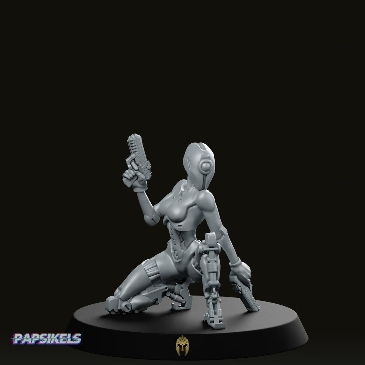 Sexy Droid Cyborg Agent C Miniature