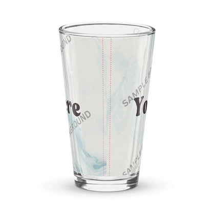 Design Your Own Shaker Pint Glass