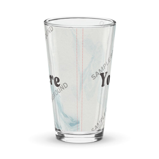 Design Your Own Shaker Pint Glass