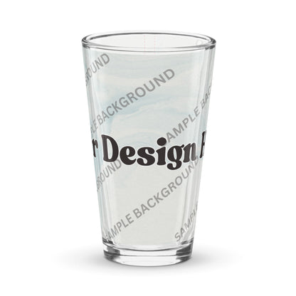 Design Your Own Shaker Pint Glass