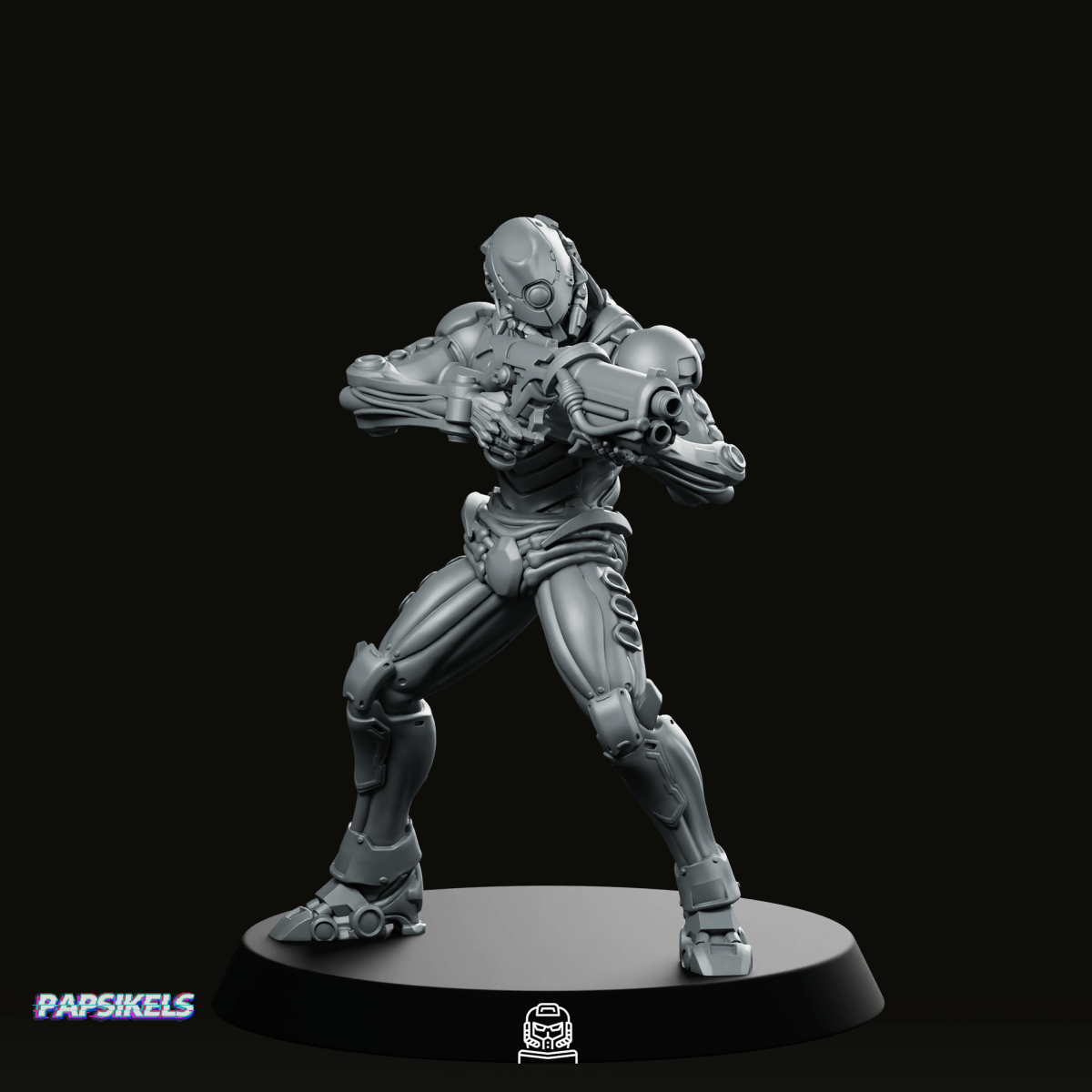 Silicon Cyborg Trooper 1 Miniature
