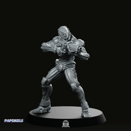 Silicon Cyborg Trooper 1 Miniature